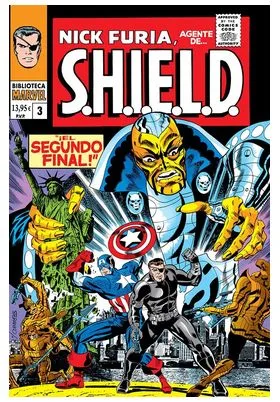 BIBLIOTECA MARVEL 72. NICK FURIA, AGENTE DE S.H.I.E.L.D. 03.