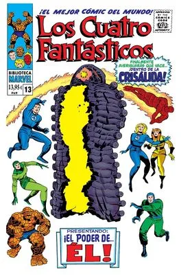 Biblioteca Marvel 73. los 4 Fantasticos 13.