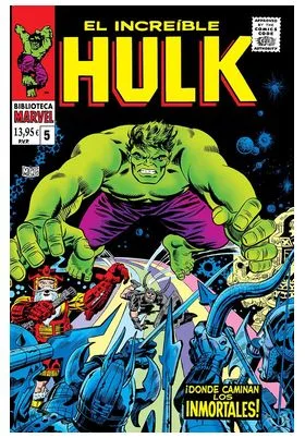 Biblioteca Marvel 74. el Increible Hulk 05.