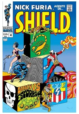 BIBLIOTECA MARVEL 82. NICK FURIA, AGENTE DE S.H.I.E.L.D. 04.