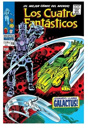 Biblioteca Marvel 90. los 4 Fantasticos 15.