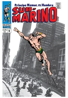 BIBLIOTECA MARVEL 97. NAMOR, EL HOMBRE SUBMARINO 05. 1968