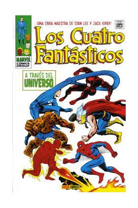 Los 4 Fantasticos 04: a Traves del Universo (marvel Gold)
