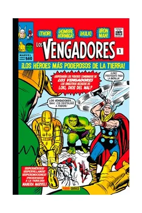 Los Vengadores 01. la Llegada de los Vengadores (marvel Gold)