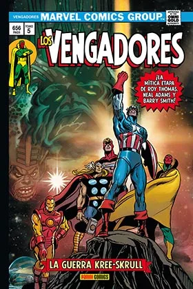 Los Vengadores 05. la Guerra Kree-Skrull (marvel Gold)