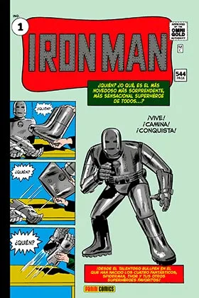 IRON MAN 01: NACE IRON MAN (MARVEL GOLD)