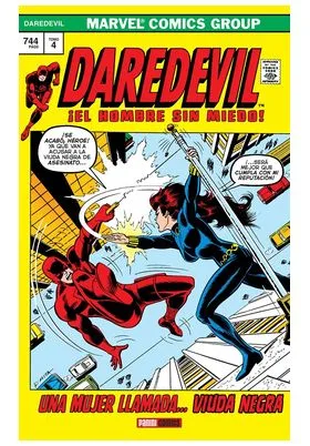 Daredevil 04. una Mujer Llamada..viuda Negra (marvel Gold)
