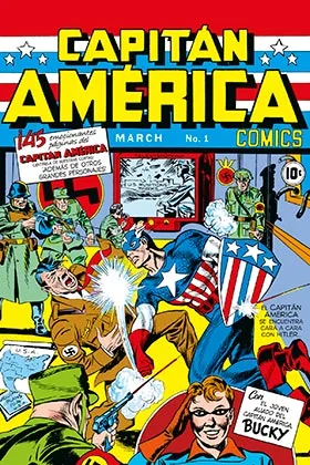 MARVEL FACSIMIL 13. CAPTAIN AMERICA COMICS 01
