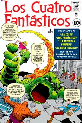 MARVEL FACSIMIL 14. FANTASTIC FOUR 01