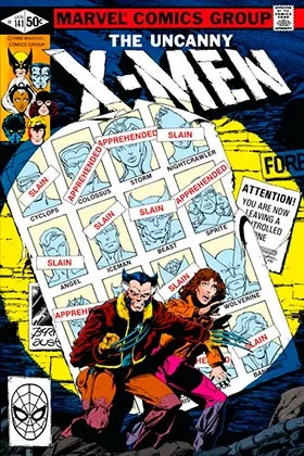 MARVEL FACSIMIL 18. THE UNCANNY X-MEN 141