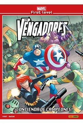 Marvel First Level 06. los Vengadores ¡contienda de Campeones!