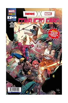MARVEL/FORTNITE CONFLICTO CERO 03 DE 05