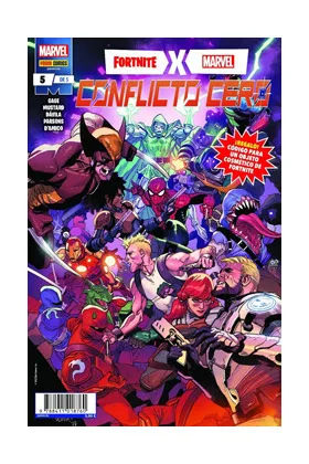 MARVEL/FORTNITE CONFLICTO CERO 05 DE 05
