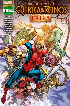 UNIVERSO MARVEL: LA GUERRA DE LOS REINOS EXTRA 03