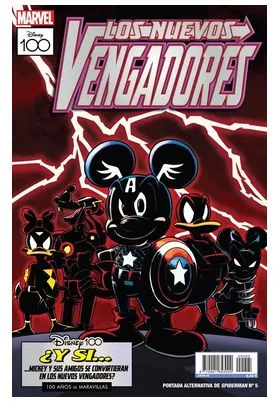 (PORTADA ALTERNATIVA DISNEY 100-LOS NUEVOS VENGADORES) SPIDERMAN 05