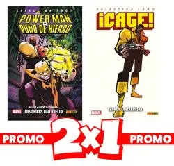 2X1 ¡CAGE! DE GENNDY TARTAKOVSKY Y POWER MAN Y PUÑO DE HIERRO 01. LOS CHICOS HAN VUELTO A LA CIUDAD