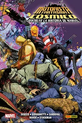 MOTORISTA FANTASMA COSMICO DESTRUYE LA HISTORIA DE MARVEL
