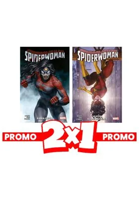 2X1 Spiderwoman 02. Rabia Ciega + 03. Vuelta a los Origenes