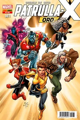 La Patrulla-X Oro 01