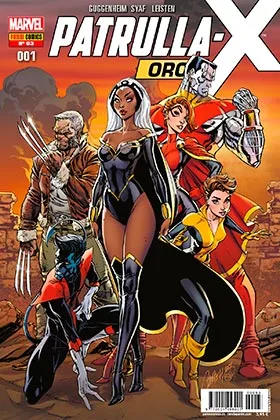 LA PATRULLA-X ORO 01 (PORTADA ALTERNATIVA)