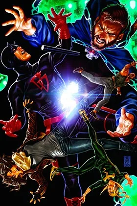 IMPERIO SECRETO 02 + SOBRES CROMOS SUPERHEROES PROMOCIONALES