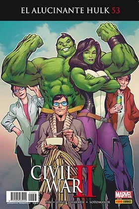 EL ALUCINANTE  HULK V.2 53 (CIVIL WAR II)