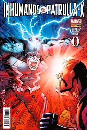 INHUMANOS VS. PATRULLA-X 00 (PORTADA ALTERNATIVA)