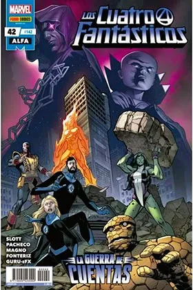 LOS 4 FANTASTICOS 42 LA GUERRA DE CUENTAS ALFA