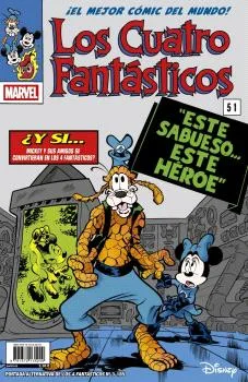 Los 4 Fantasticos ( Portada Alternativa Disney Fantastic Four 51) 51