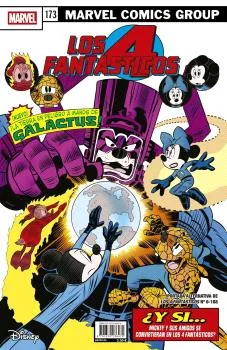 Los 4 Fantasticos 06 (portada Alternativa Disney Fantastic Four 173)