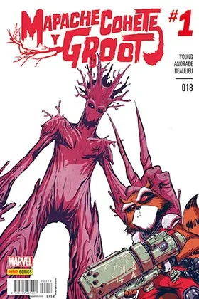 MAPACHE COHETE Y GROOT  # 18