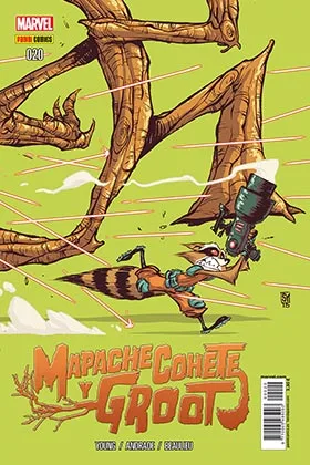 MAPACHE COHETE Y GROOT  # 20