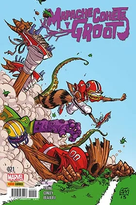MAPACHE COHETE Y GROOT  # 21
