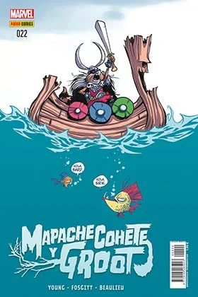 MAPACHE COHETE Y GROOT  # 22