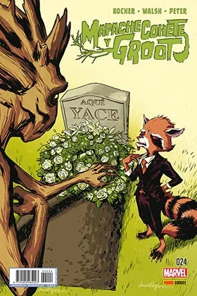 MAPACHE COHETE Y GROOT  # 24