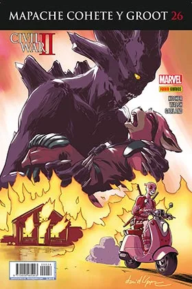 MAPACHE COHETE Y GROOT  # 26 (CIVIL WAR II)