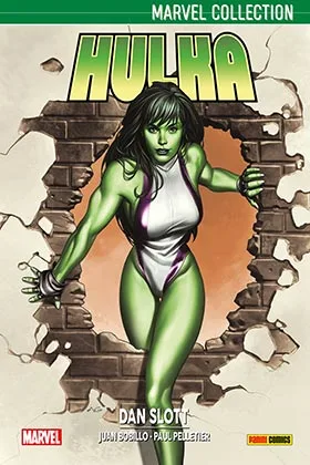 HULKA DE DAN SLOTT 01. MUJER VERDE SOLTERA