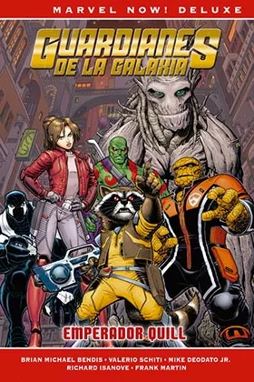 GUARDIANES DE LA GALAXIA DE BRIAN M. BENDIS 04: EMPERADOR QUILL (MARVEL NOW! DELUXE)