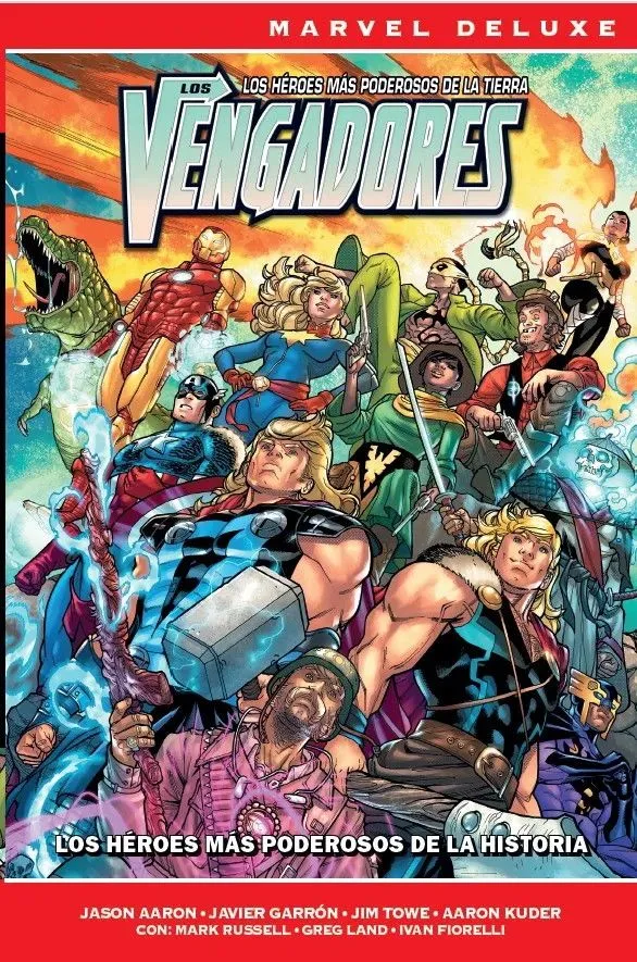 LOS VENGADORES DE JASON AARON 07 (MARVEL NOW! DELUXE)