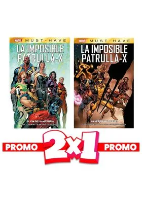 PACK IMPOSIBLE PATRULLA-X 01 + IMPOSIBLE PATRULLA-X 02
