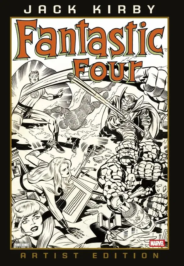 MARVEL ARTIST'S EDITION.  LOS 4 FANTASTICOS DE JACK KIRBY