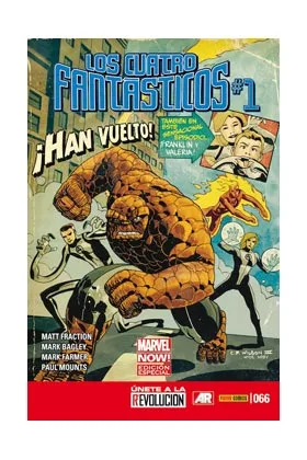 LOS NUEVOS 4 FANTASTICOS VOL. 7 066 (PORTADA ALTERNATIVA)