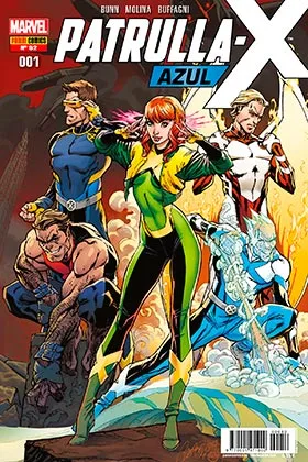 LA PATRULLA-X AZUL 01 (PORTADA ALTERNATIVA)