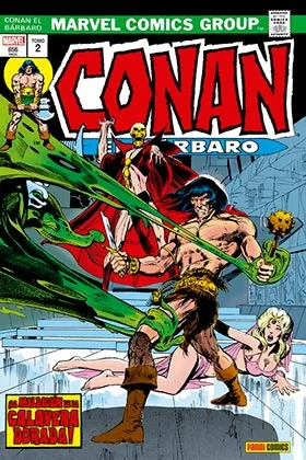 Conan el Barbaro 02: la Etapa Marvel Original ¡la Maldicion de la Calavera Dorada!