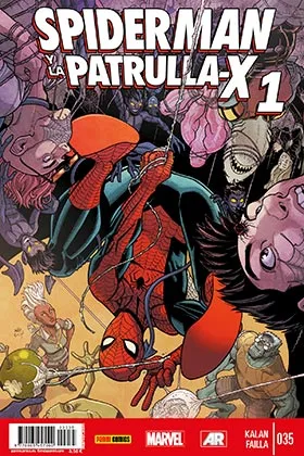 SPIDERMAN  Y LA PATRULLA-X 35 #1