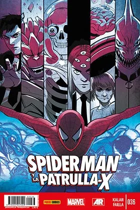 SPIDERMAN  Y LA PATRULLA-X 36