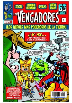 El Asombroso Spiderman 29 (portada Alternativa Disney. What If los Vengadores)