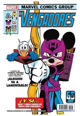 El Asombroso Spiderman Especial (portada Alternativa Disney What If: los Vengadores 223)