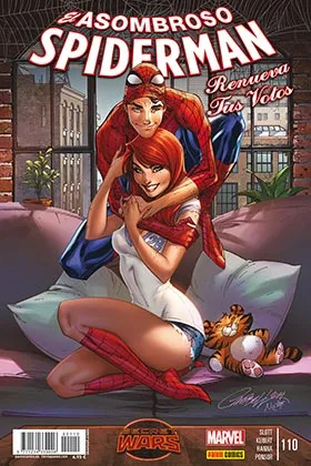 EL ASOMBROSO SPIDERMAN 110 PORTADA ALTERNATIVA