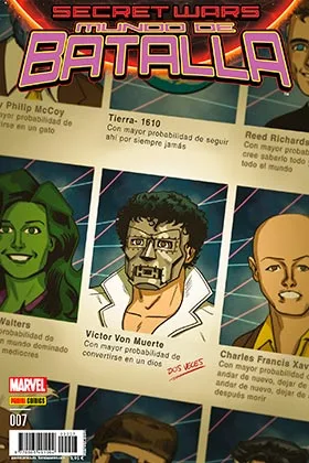 SECRET WARS. MUNDO DE BATALLA 07